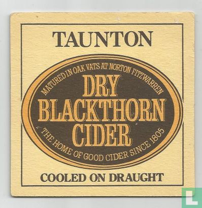 Dry blackthorn cider