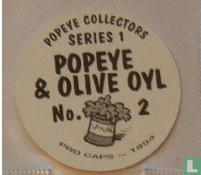 Popeye & Olive Oyl wandelend  - Afbeelding 2