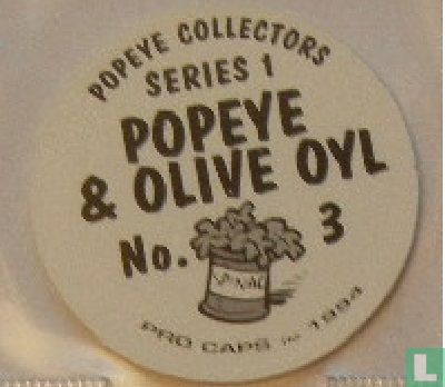 Popeye & Olive Oyl in hartje - Afbeelding 2