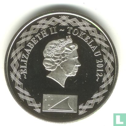 Tokelau 20 cents 2012 (PROOF) - Image 1