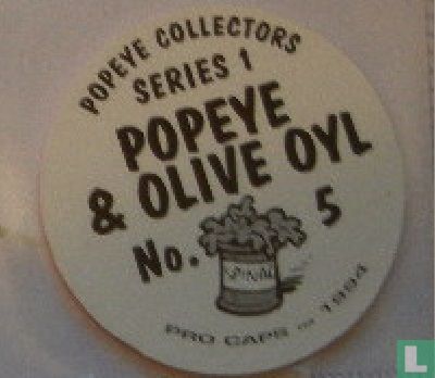 Popeye & Olive Oyl aan stuurwiel - Afbeelding 2