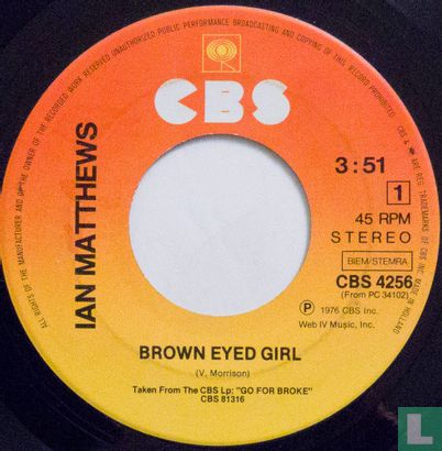 Brown eyed girl - Afbeelding 1