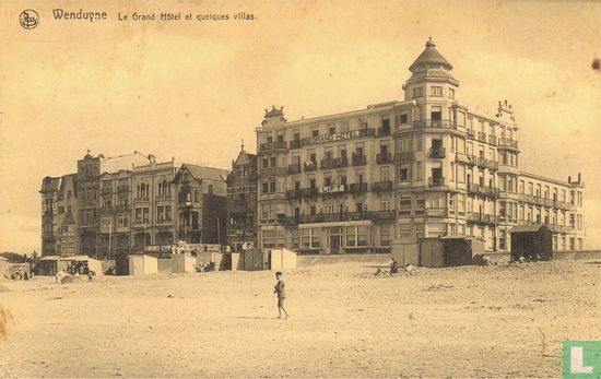 Wenduyne Le Grand Hôtel et quelques villas. - Afbeelding 1