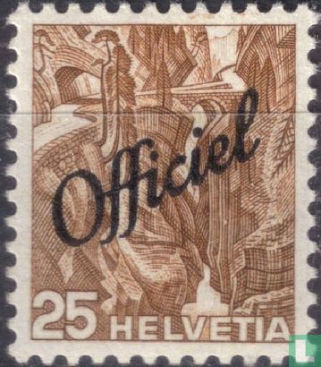 Service stamp of the Federal Authorities