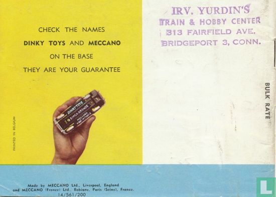 Dinky Toys U.S.A. 1961 - Image 2
