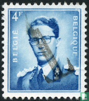 King Baudouin, with overprint T
