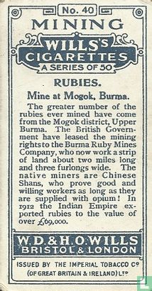 Rubies, Mine at Mogok, Burma. - Image 2