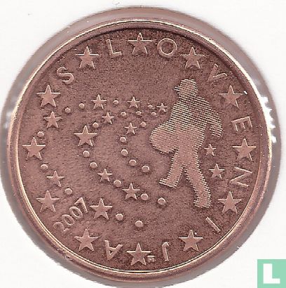 Slovénie 5 cent 2007 - Image 1