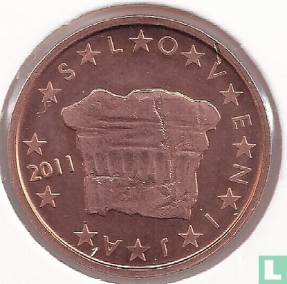 Slovenia 2 cent 2011 - Image 1