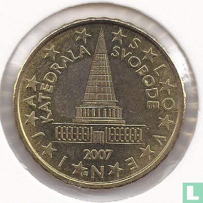 Slovénie 10 cent 2007 - Image 1