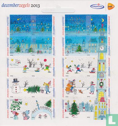 December stamps Trekpleister) - Image 1