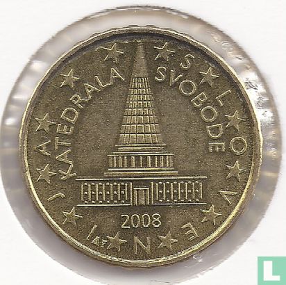 Slovénie 10 cent 2008 - Image 1