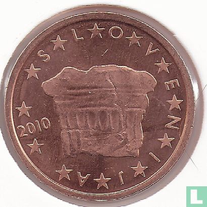 Slovenia 2 cent 2010 - Image 1