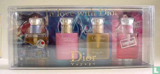 Coffret In love with Dior Voyage 4x7.5ml vapo