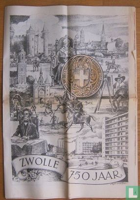 Zwolle 750 jaar / bijlage Zwolse Courant - Afbeelding 1