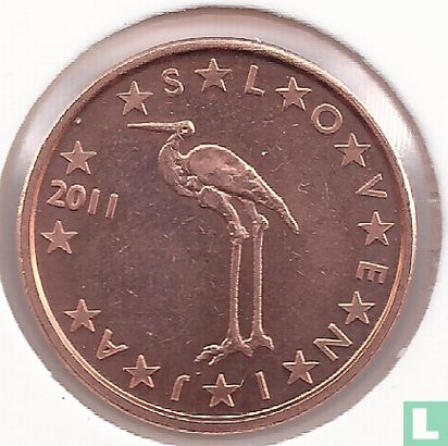Slovénie 1 cent 2011 - Image 1