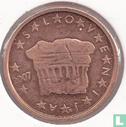 Slovénie 2 cent 2007 - Image 1