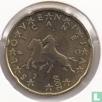 Slovenia 20 cent 2009 - Image 1