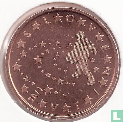 Slovénie 5 cent 2011 - Image 1