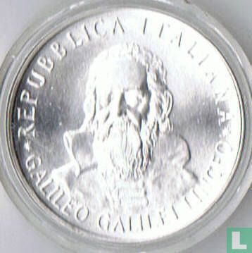 Italië 500 lire 1982 "Galileo Galilei - 350th anniversary Publication of his masterpiece" - Afbeelding 2