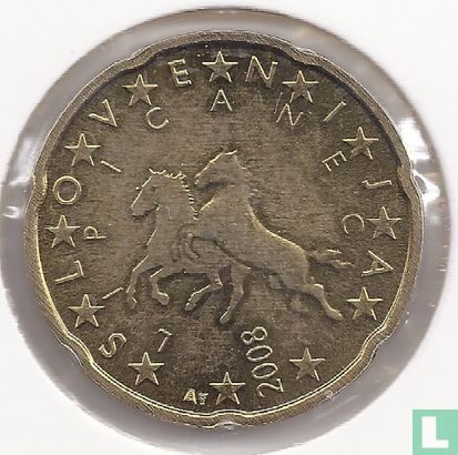 Slovenia 20 cent 2008 - Image 1