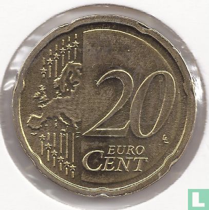 Slovenia 20 cent 2008 - Image 2