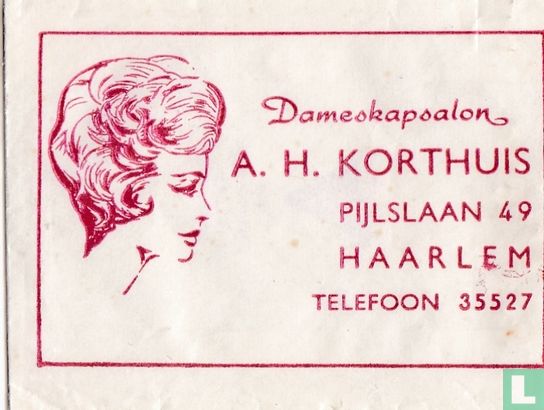 Dameskapsalon A.H. Korthuis - Image 1