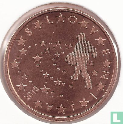 Slovénie 5 cent 2010 - Image 1