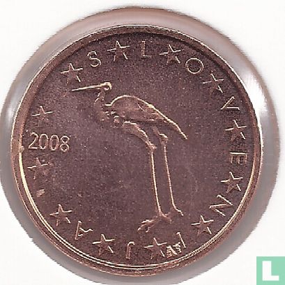 Slovenia 1 cent 2008 - Image 1