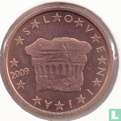 Slovenia 2 cent 2009 - Image 1
