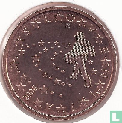 Slovenia 5 cent 2008 - Image 1