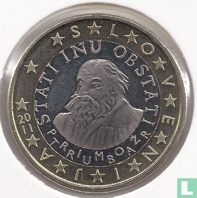 Slovénie 1 euro 2011 - Image 1