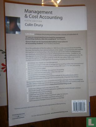 Management and Cost Accounting. 5th Edition - Image 2