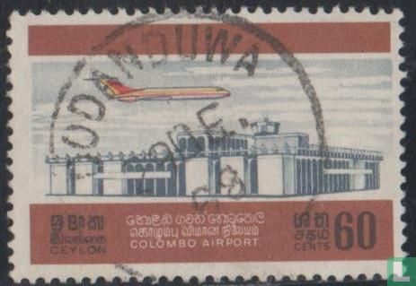 Opening of the airport of Colombo