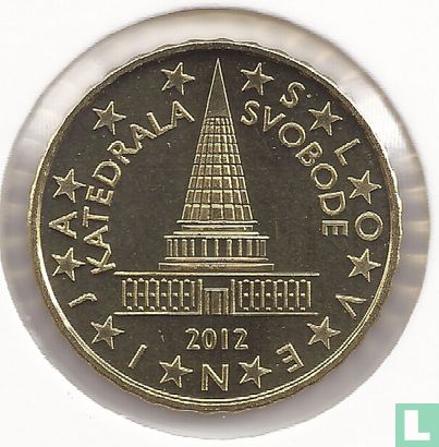Slovenië 10 cent 2012 - Afbeelding 1