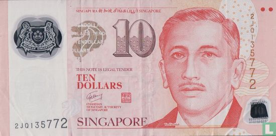 Singapore $ 10 - Image 1