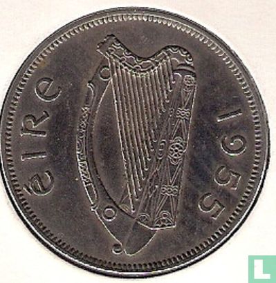 Ierland ½ crown 1955 - Afbeelding 1