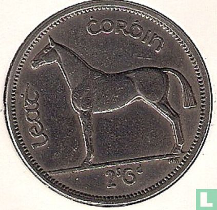 Ierland ½ crown 1955 - Afbeelding 2
