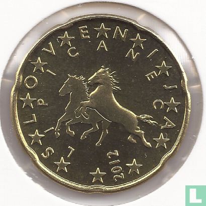 Slovenia 20 cent 2012 - Image 1