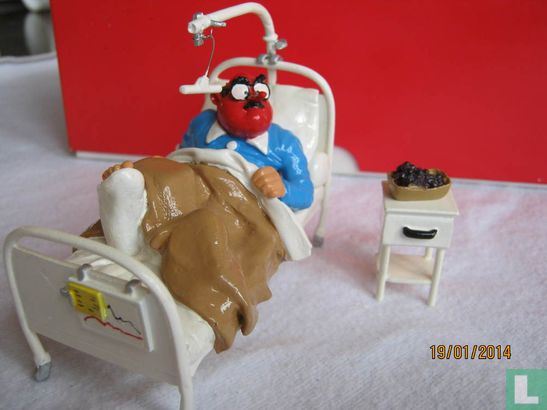 Mr. De Mesmaeker in hospital bed - Image 1