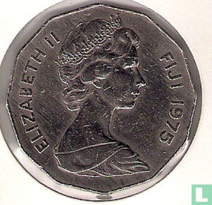 Fiji 50 cents 1975 - Image 1