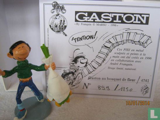 Gaston mit Blumenstrauß - Bild 3