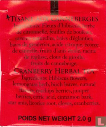Tisane aux Canneberges - Image 2