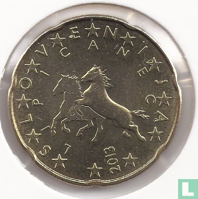 Slovénie 20 cent 2013 - Image 1