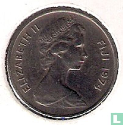 Fiji 5 cents 1974 - Image 1