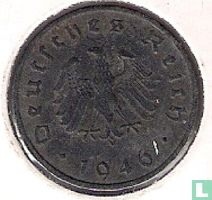 German Empire 10 reichspfennig 1946 (F) - Image 1