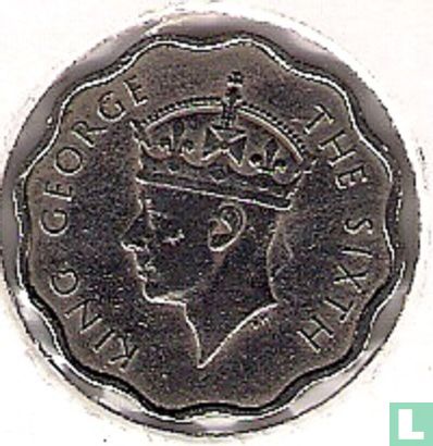 Mauritius 10 cents 1952 - Image 2