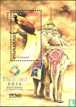 Postzegeltentoonstelling Thailand 2013
