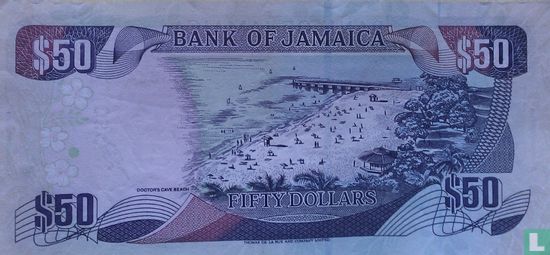 Jamaïque 50 Dollars 2009 - Image 2