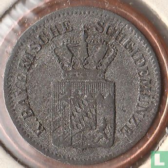 Beieren 1 kreuzer 1871 - Afbeelding 2